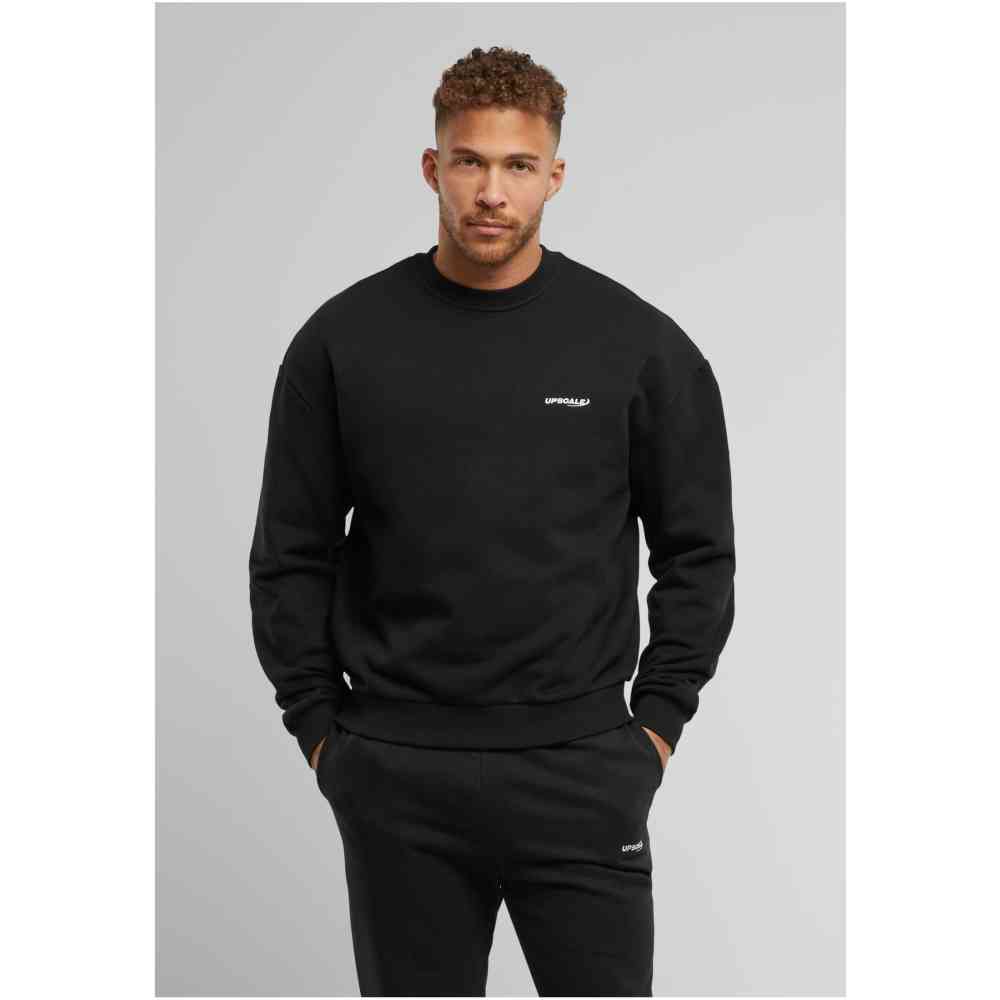 Mister Tee Upscale - Upscale Core EMB Oversize Pull ras du cou - Noir